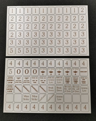 Battlegroup tokens plastic - ,