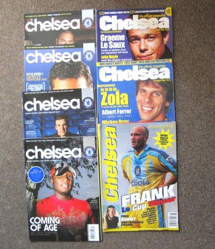 Chelsea magazines fc - magazines,,