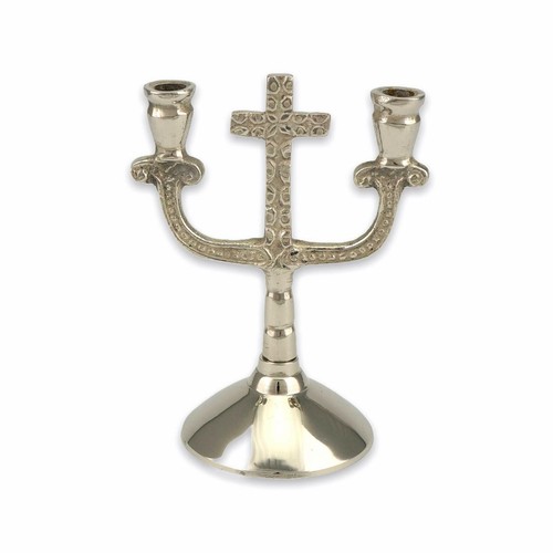 Double brass candle - candle,