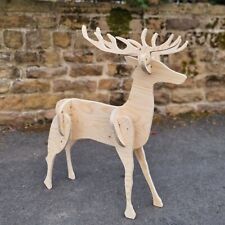 Reindeer Stag Deer Christmas Decoration Indoor/Outdoor 90cm Tall CNC Model
