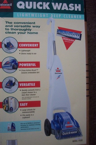Bissell carpet cleaner new - carpet, cleaner--new