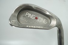 Ping Zing 6 Iron / Red Dot / Stiff Flex Steel Shaft / New Grip