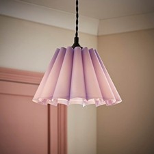 Pleated Fabric Lampshade Petal