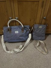 Joules Bird Print Bag Set Tote