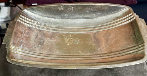 Vintage art deco silver plate - art,
