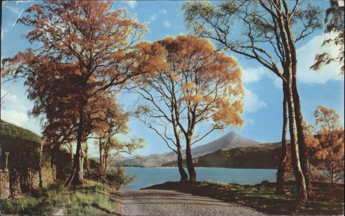 Vintage loch rannoch - loch,
