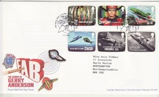 GB Stamps First Day Cover Gerry Anderson Thunderbirds, Tracey brother SHS 2011