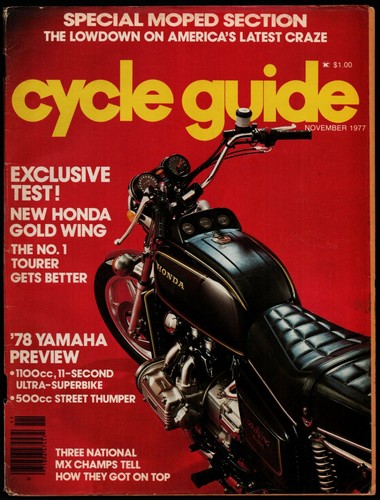 November 1977 cycle guide - cycle,