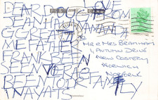 FAMILY HISTORY - POSTCARD - BRAMHAM - NORWICH AUTUMN DRIVE NEW COSTESSEY NORFOLK