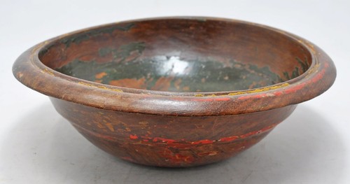 Antique wooden round - antique, animal's