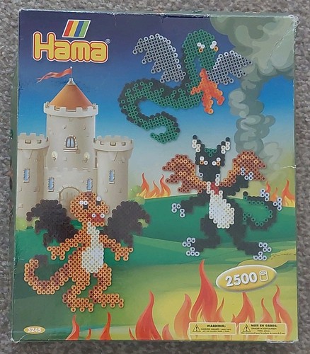 Hama beads dragons gift - hama,