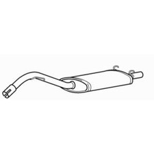 Quality Rear Exhaust Silencer