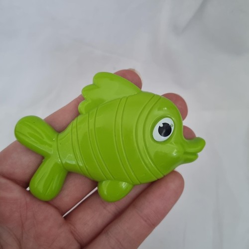 Bright green plastic - bright, fish