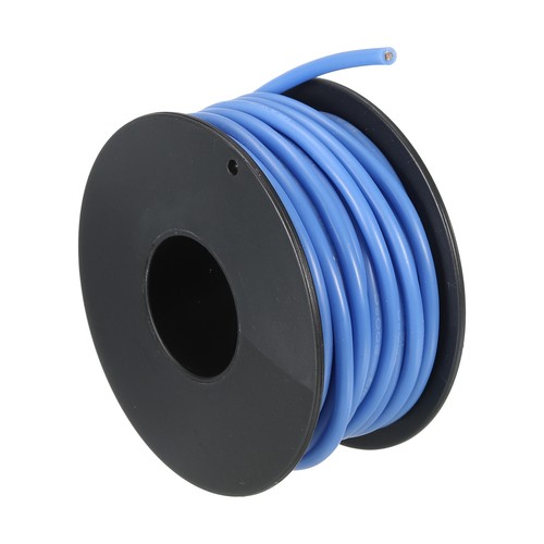 Silicone wire awg blue - silicone,