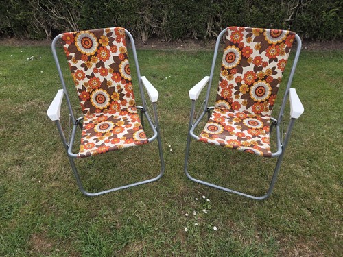 Pair vintage retro - of,
