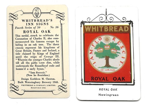 Whitbread inn signs 4th series - inn,