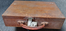 Vintage Old Wooden Suitcase, Box, Case, Lidded, Box Size - 13 x 9 x H 3 inches