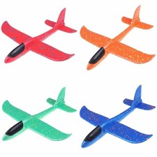 Mini Ultimate Foam Glider 24 cm Free Throw Airplane Party Bag Plane Outdoor Toy