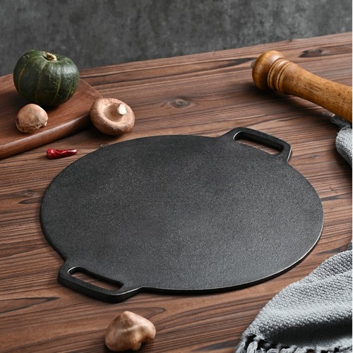 Non stick cast iron pizza - non-stick,
