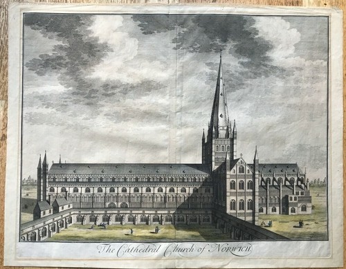 1724 antique print scarce - print;,