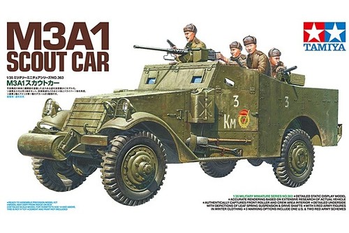 Tamiya m3a1 scout car - tamiya,