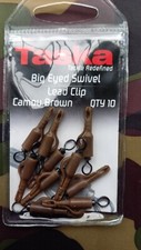 Taska Big Eyed Swivel Lead Clip Camou Brown 