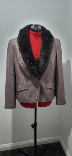 Next brown tweed - style, fitted