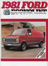 Original 1981 ford econoline - original,