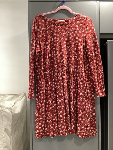 Sea salt red ditsy floral - red,