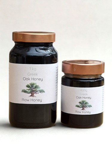 Raw honey greek - -,