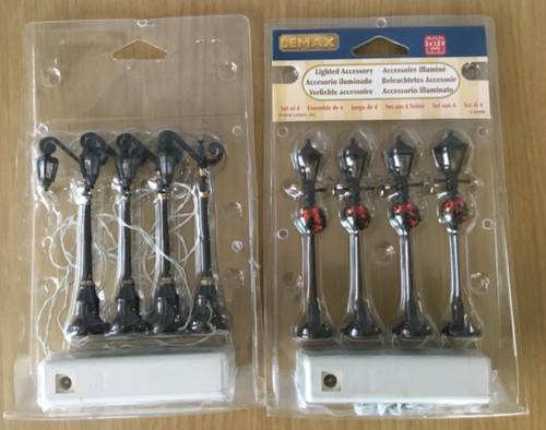 Lemax lighted accessories - lighted,