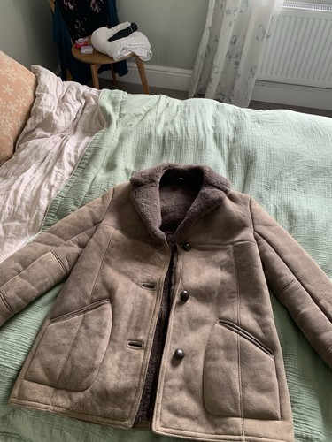 British made ladies sheepskin - made,