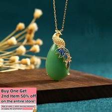 Jade Pendant Necklace Charm