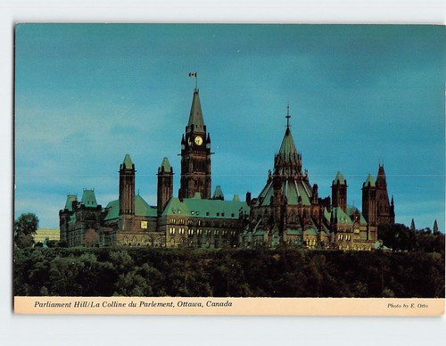 Postcard parliament hill - postcard,