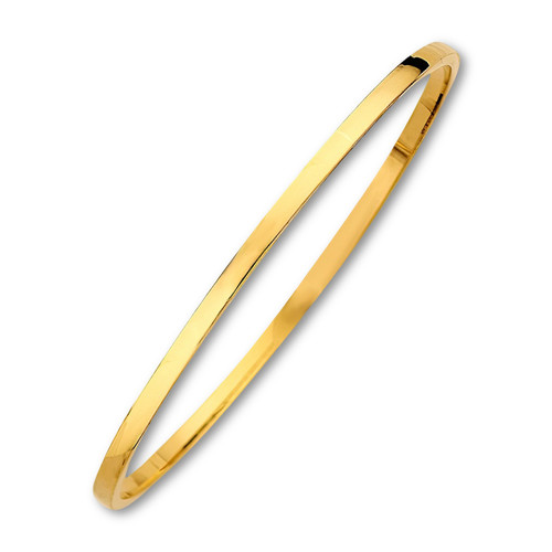 14k yellow white gold 3mm - 14k,