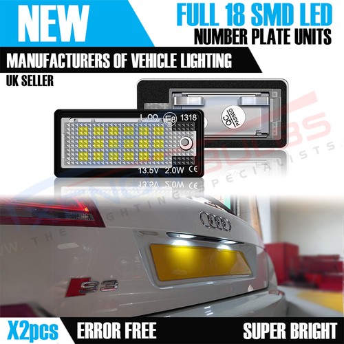 Audi led number plate light - 18,