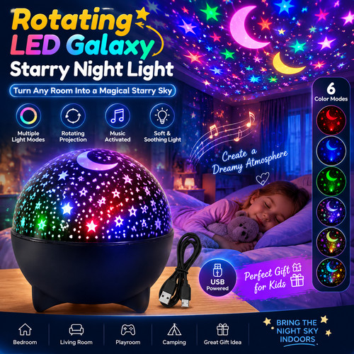 Usb galaxy star - star, led