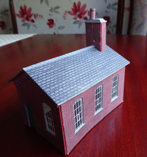 Trackside building for model railway layout (OO gauge)