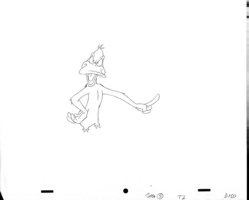 Warner bros animation art cel - animation,