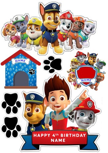 Paw patrol personalised - ,