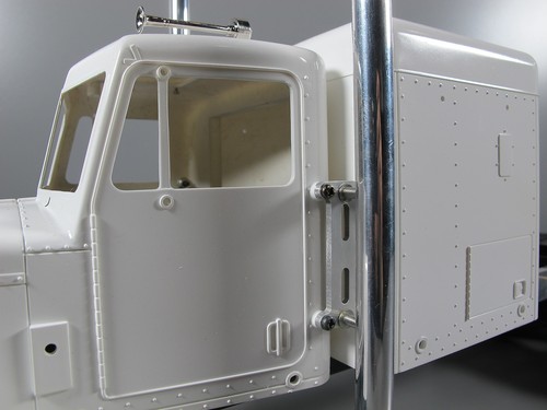 Custom aluminum exhaust stack - aluminum,