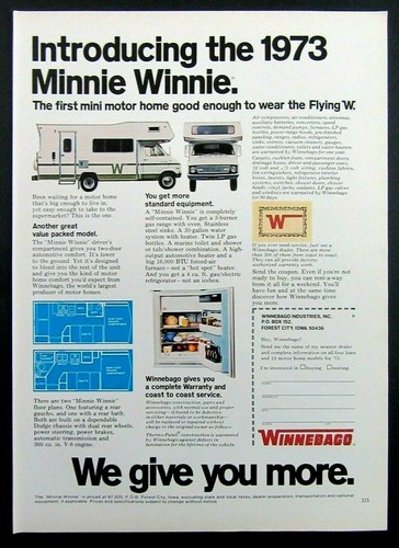 1973 winnebago industries - 1973,