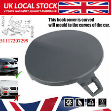 Primed Round Front Bumper Tow Eye Cover Cap For BMW 3Series E90/E91 51117207299