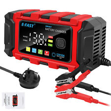 12V Smart Car Battery Charger Intelligent Automatic Pulse Repair Trickle Lifepo4