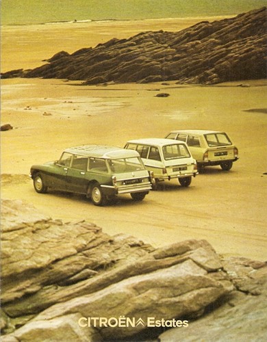 Citroen estates 1974 1975 - estates, 1974-1975