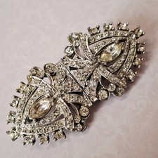 Vintage Art Deco Duette Clips