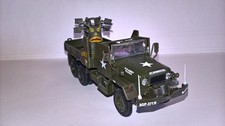Built/painted 1/72 M35A1 SPAAG Truck USA