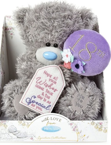 You tatty teddy - me,