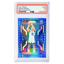 MOSES MOODY ROOKIE PSA GRADED