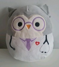 Squishmallows Dr Hoot The Grey